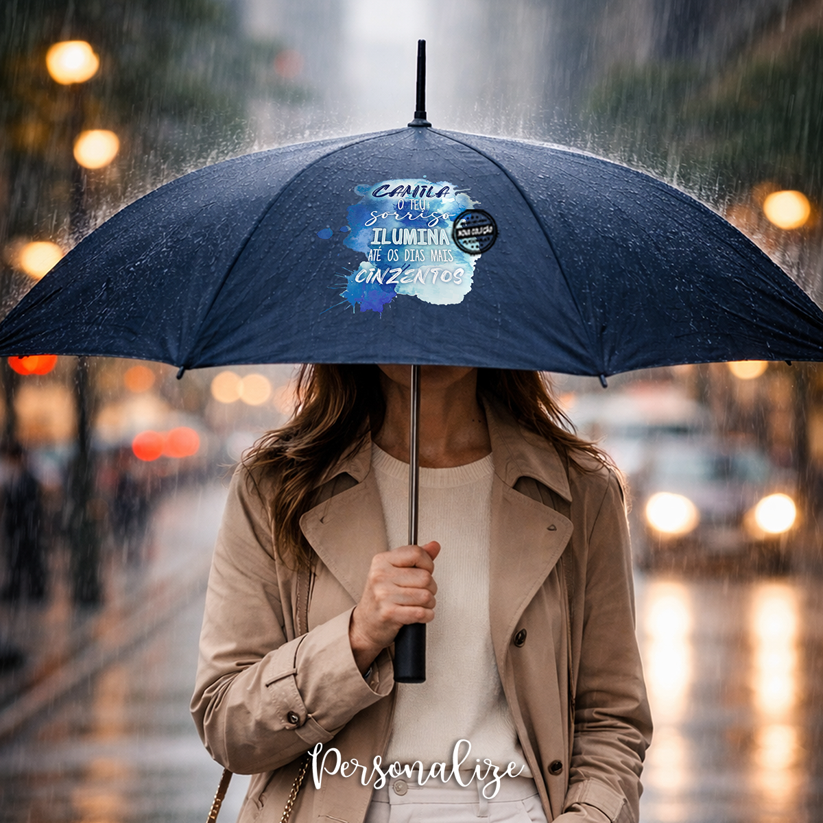 Chapéu de chuva " Ilumina..."