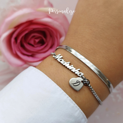 Conjunto pulseiras "Madrinha"