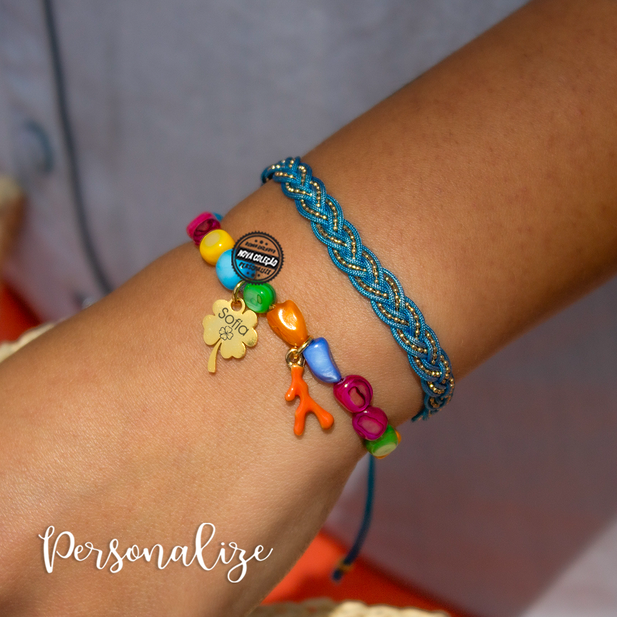 Pulseiras coloridas "Lucky"