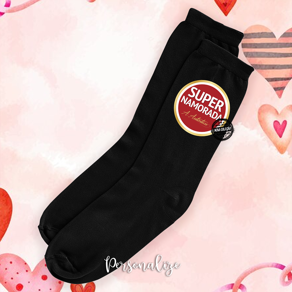 Meias "Super namorada"