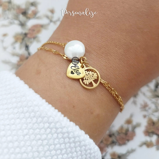 Pulseira dupla "Árvore da vida"