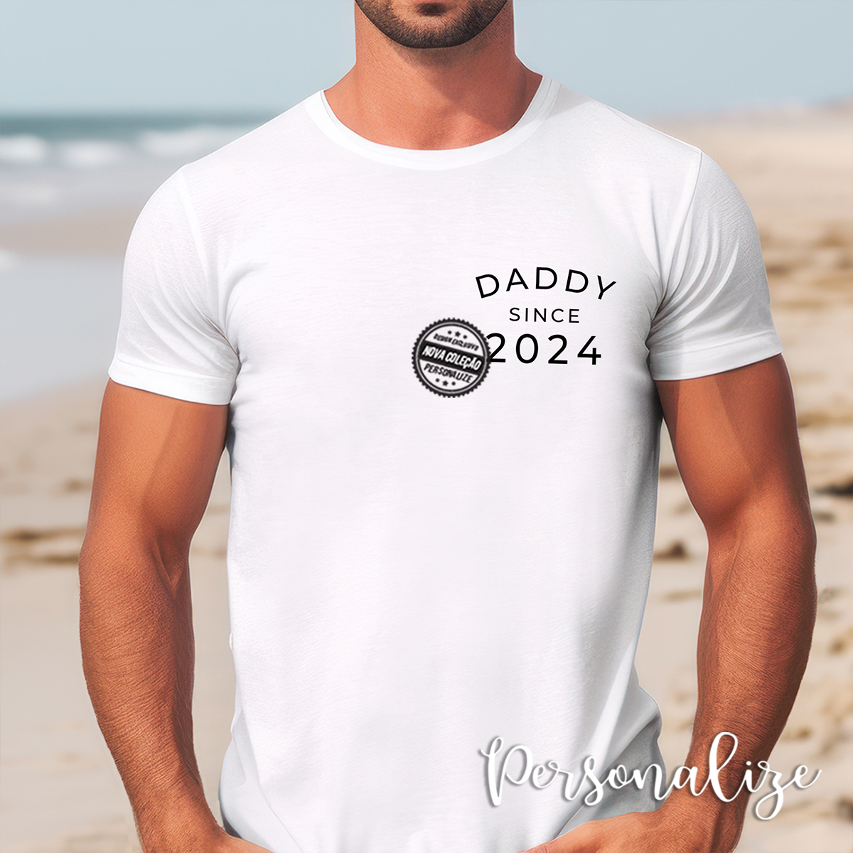 Sweat / t-shirt "Daddy since..."