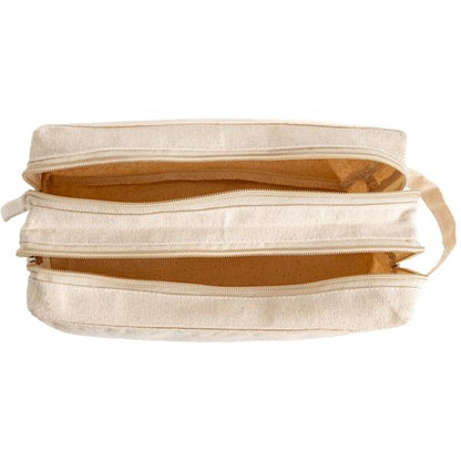 Necessaire de natal  duplo fecho "Na casa da mãe..."