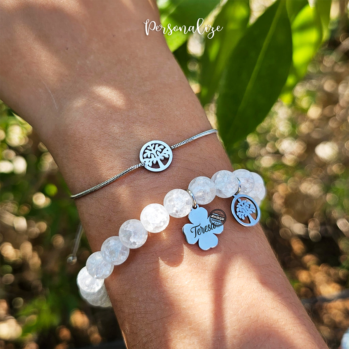 Pulseiras árvore da vida "Nome"