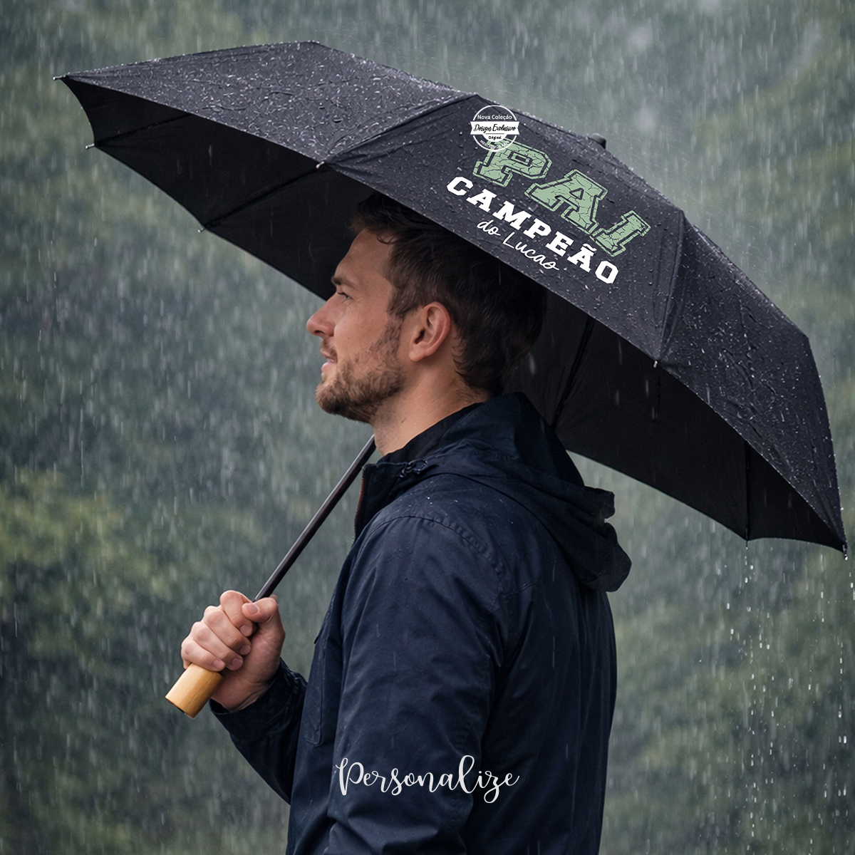 Chapéu de chuva "Pai Campeão"