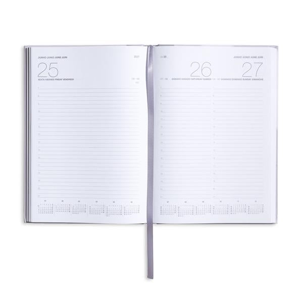 Agenda com caneta 2027 Cores Pastel –  Nome