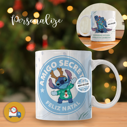 ARTIGO EXPRESSO- Caneca Stitch "Amigo secreto"