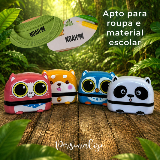 Carimbo para Roupa "Animais"