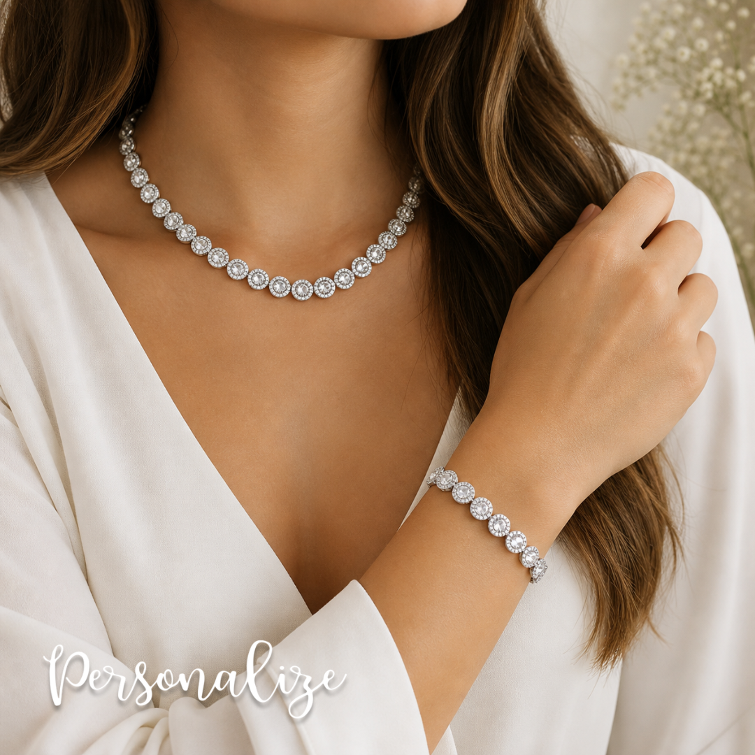Conjunto fio e pulseira " Inspiração"