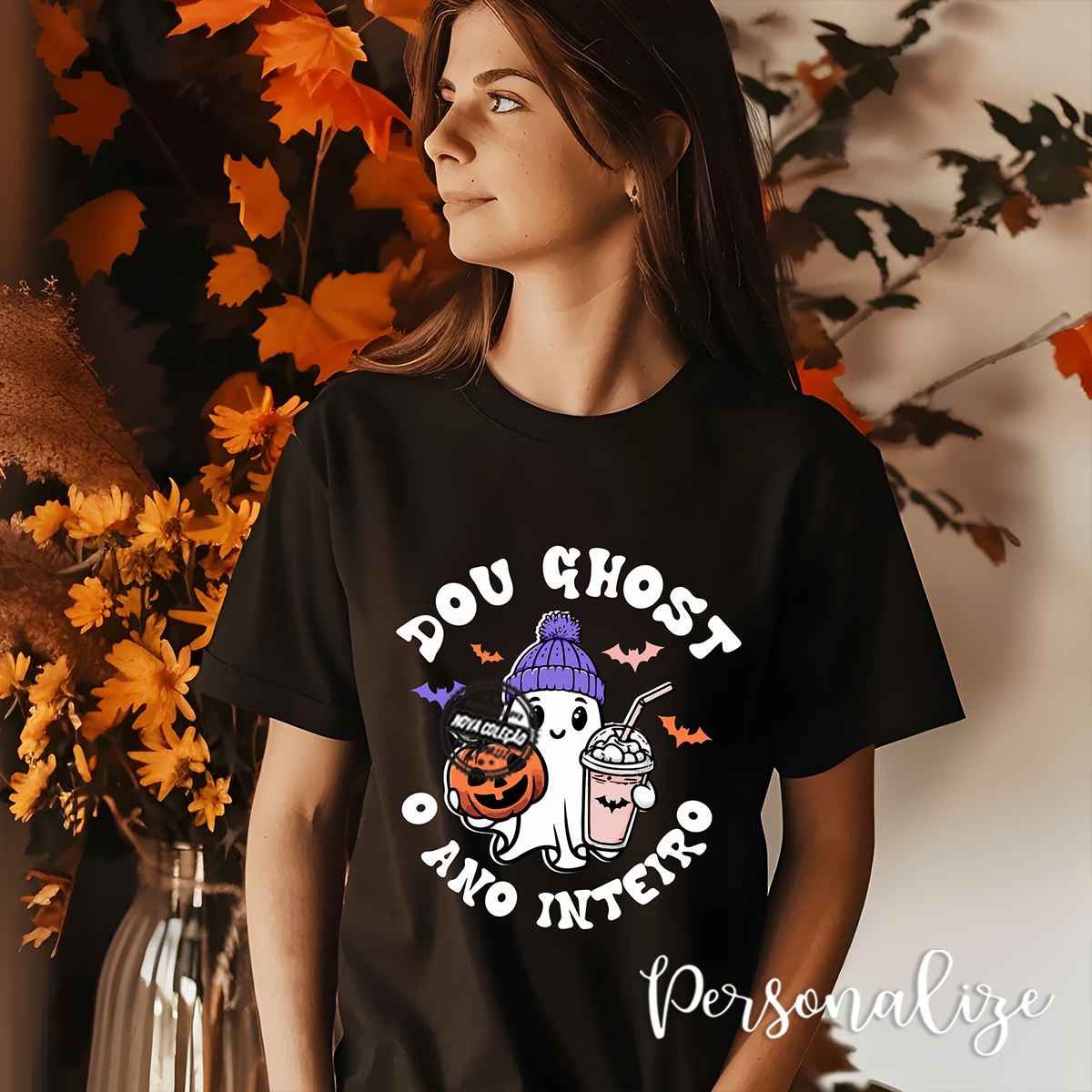 T-shirt "Dou ghost todo o ano"