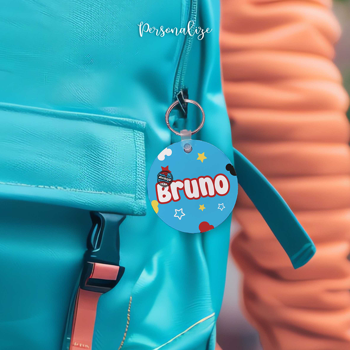 Identificar de mochila "Mickey ou Minnie"