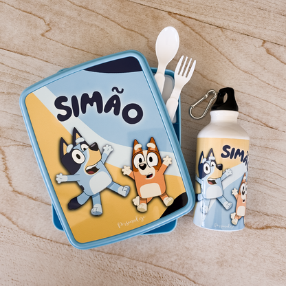 Caixa de Lanche e / ou garrafa " temáticos "