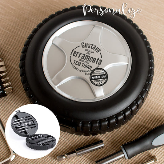 Conjunto ferramentas Pneu " Quem tem uma ferramenta como a tua tem tudo, e a tua é só minha "
