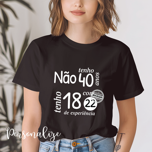 Procura aquele presente especial para aniversariante?

T-shirts personalizadas para oferecer a uma amiga ou uma familiar, são sempre uma perdição e sucesso garantido em todas as ocasiões desde aniversário, natal ou alguma data especial. Este design inspirado nas idades, é uma das mais procuradas, um best seller.
