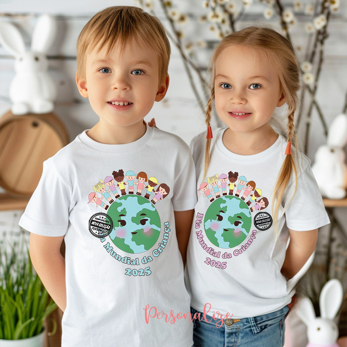 O Dia Mundial da Criança está a chegar!&nbsp;

Vamos celebrar este dia especial com muito estilo e diversão? As nossas t-shirts exclusivas para o Dia Mundial da Criança são perfeitas para tornar a data ainda mais alegre e cheia de cor!

Modelos confortáveis 100% algodão super confortáveis com uma estampa cheia de cor para alegrar ainda mais este dia tão especial.&nbsp;