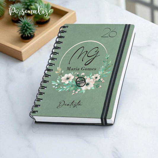 Agenda A5 diária 2026 "Profissão"