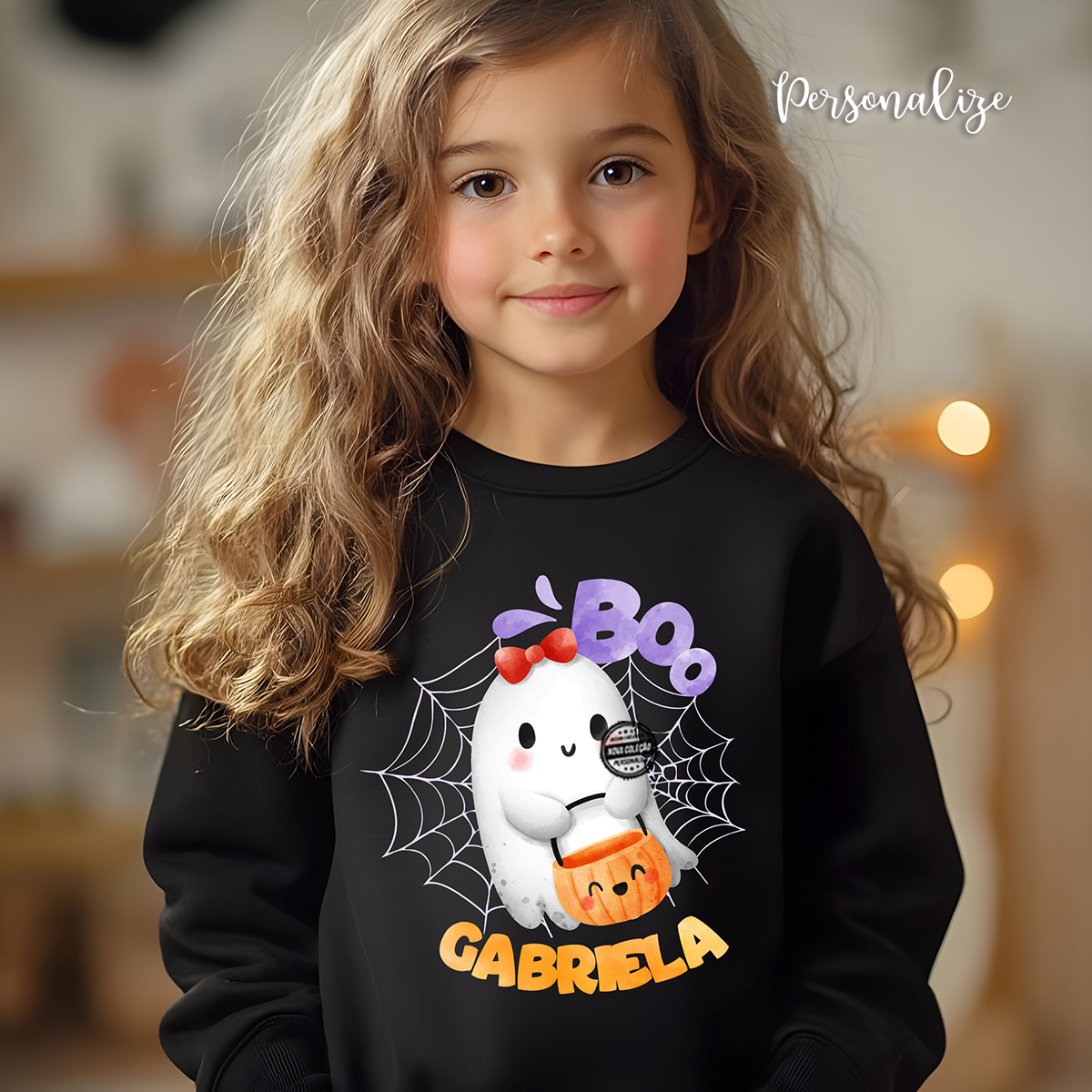 Sweat halloween "Fantasminha"