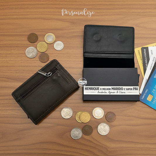 Carteira de homem RFID "Marido/Pai"