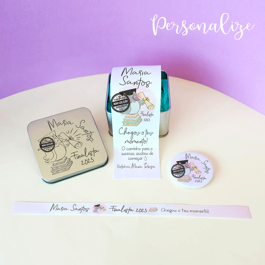 Mini kit Coruja sábia "Finalistas"