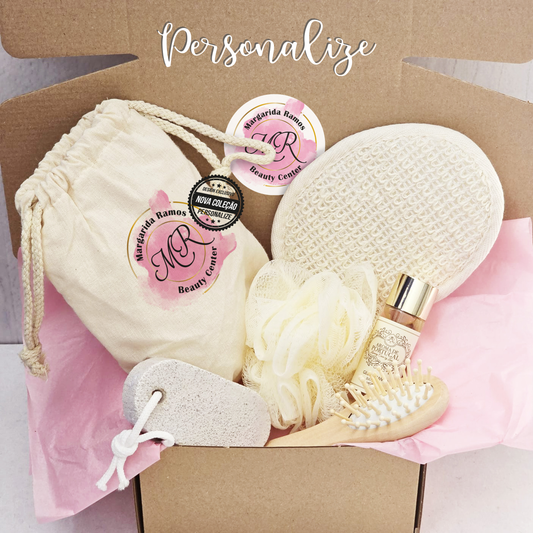 Kit de banho "Nome e profissão"