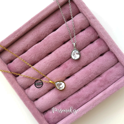 Fios coração/gota "Strass"