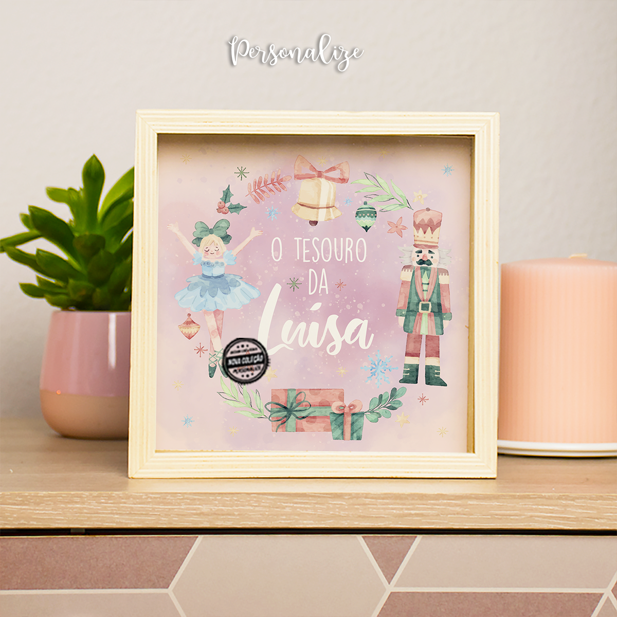 Mealheiro quebra-nozes "O tesouro da