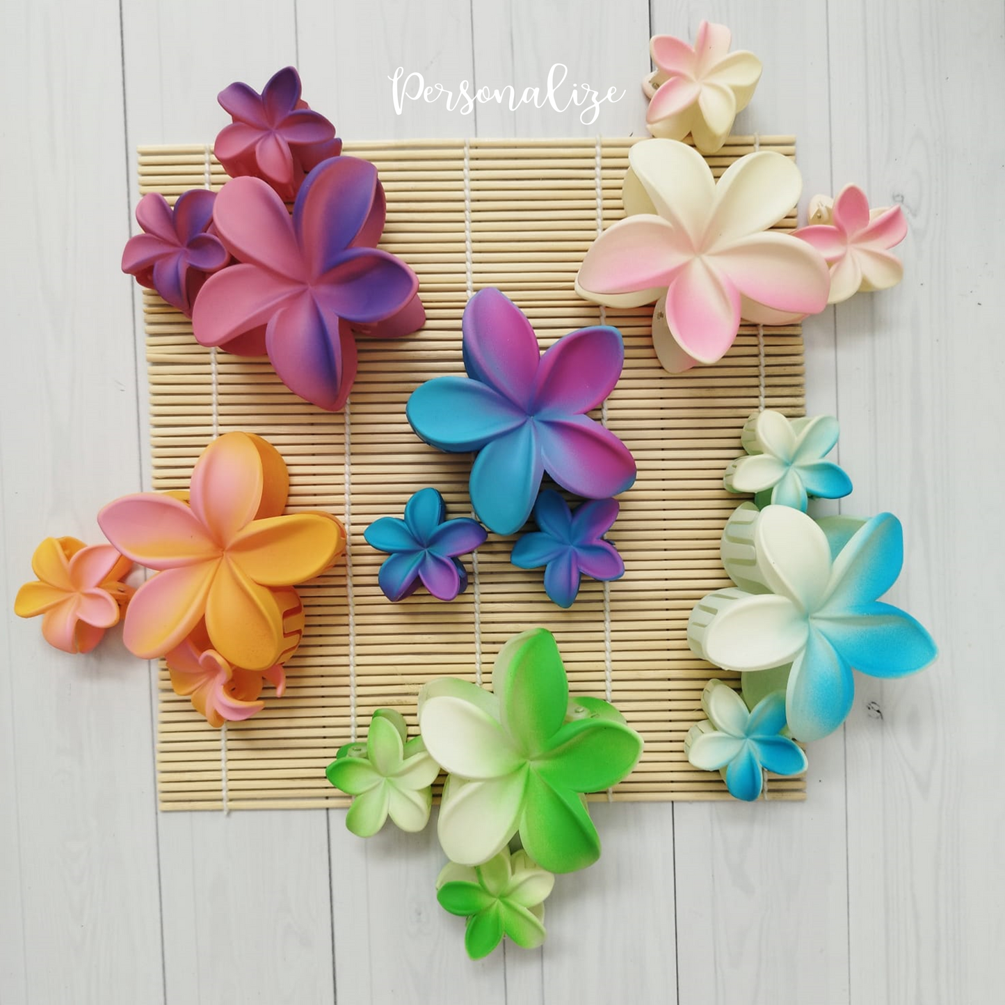 Conjunto mola cabelo "Summer"