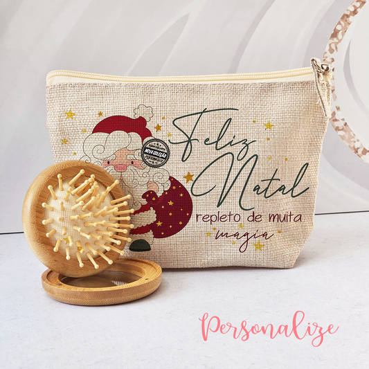 Bolsa Pai Natal "Magia do Natal"