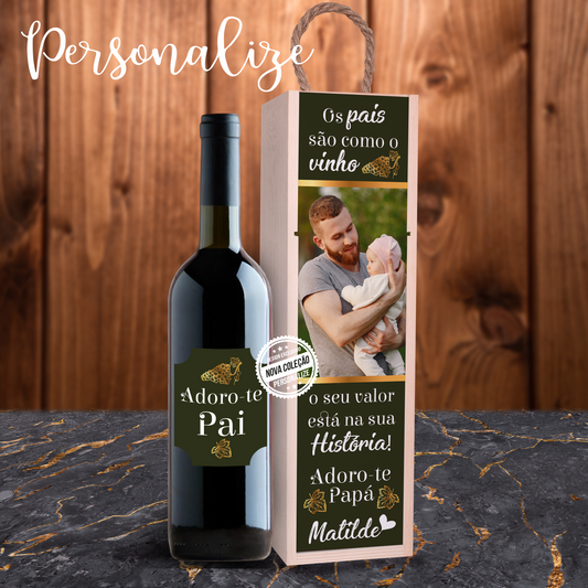 Conjunto " Os país são como o vinho ... "