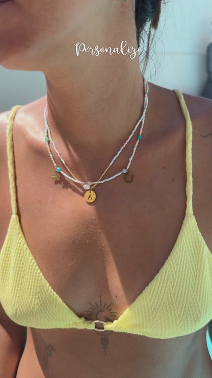 Fio duplo missangas "inicial"