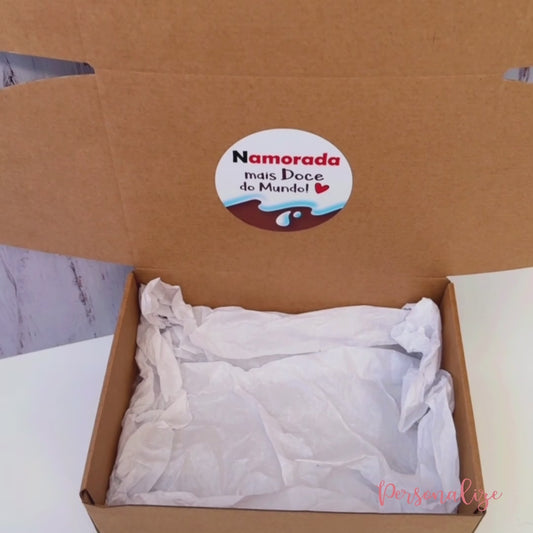 Kit "Namorada/o mais doce do Mundo"