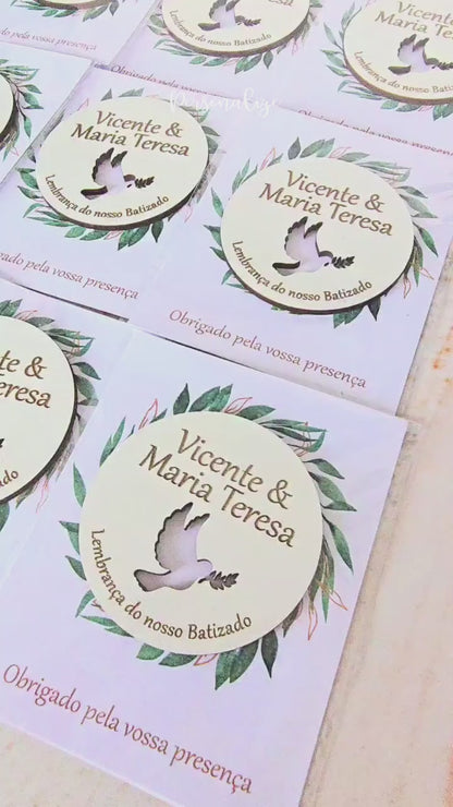 Íman " Pomba " batizados / comunhão "