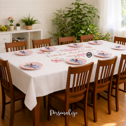 Toalha de mesa Páscoa "Família"