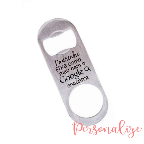 Saca caricas aço inox Personalize