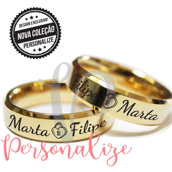 Anel 8mm Personalize