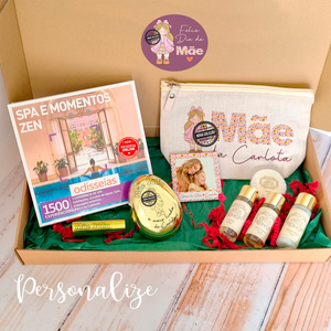 Novidade!   Super kit com Odisseias SPA e momentos zen "Mãe, uma palavra muito curta para uma pessoa tão especial" Ofereça momentos que ficam gravados para sempre!   REF: MAE482