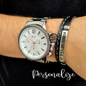Relógio e/ou pulseira " Pai..."