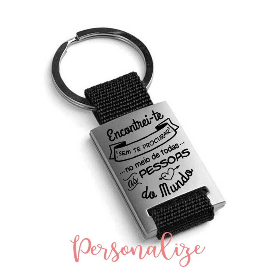 Porta chaves metal Personalize
